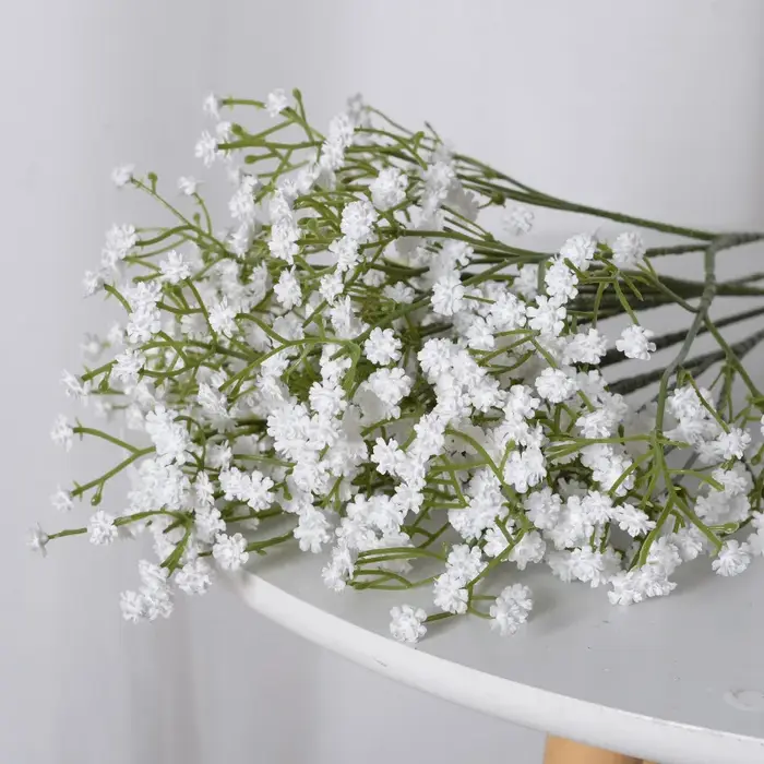 Bouquet de fleurs artificielles en plastique, effet ciel étoilé, plusieurs couleurs, 52 cm, pour fêt