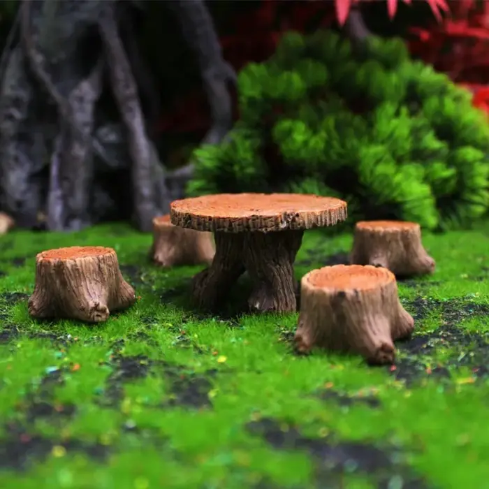 Souches, accessoires d'art de jardin