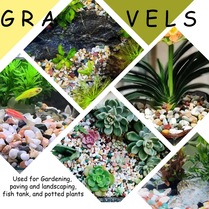 100 g/sac pierres naturelles graviers cristaux d'agate