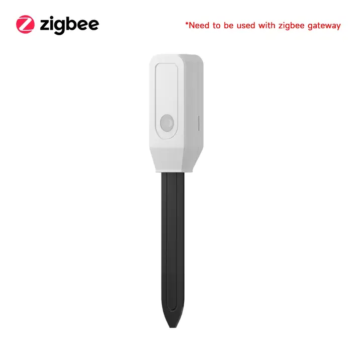 Testeur de sol Tuya Zigbee, contrôle par application, compatible Z2M, alimenté par batterie pour la 