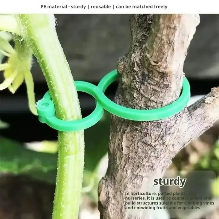 Attaches de jardinage torsadées pour plantes