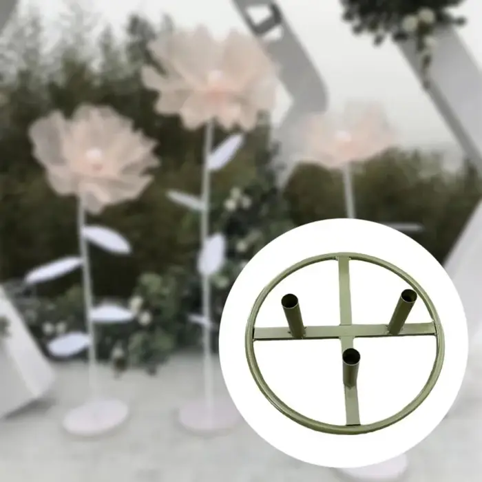 Support de Présentation DIY pour Fleurs en Fer