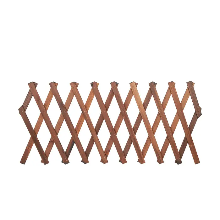 Treillis extensible pour plantes grimpantes, clôture de jardin, support de plante, extensible, enric
