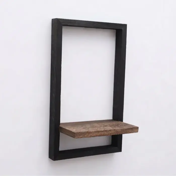 Étagère murale en bois pour plantes, forte capacité de charge, style vintage, support pour plantes d
