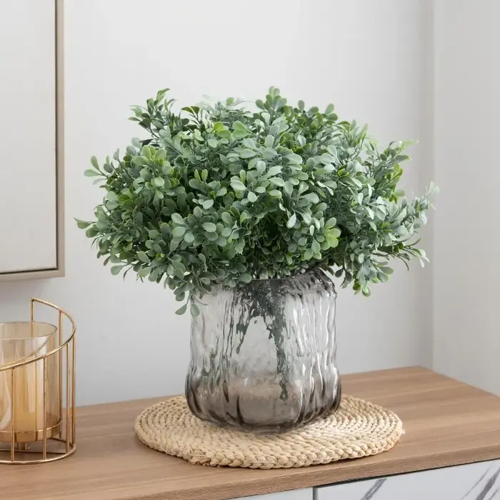 8 pièces de plantes artificielles en plastique