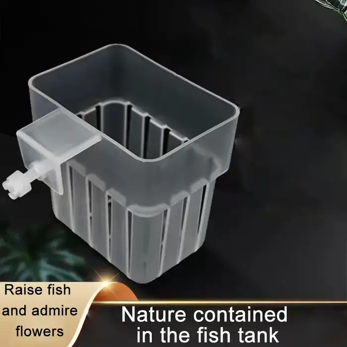 Panier hydroponique Transparent pour Aquarium