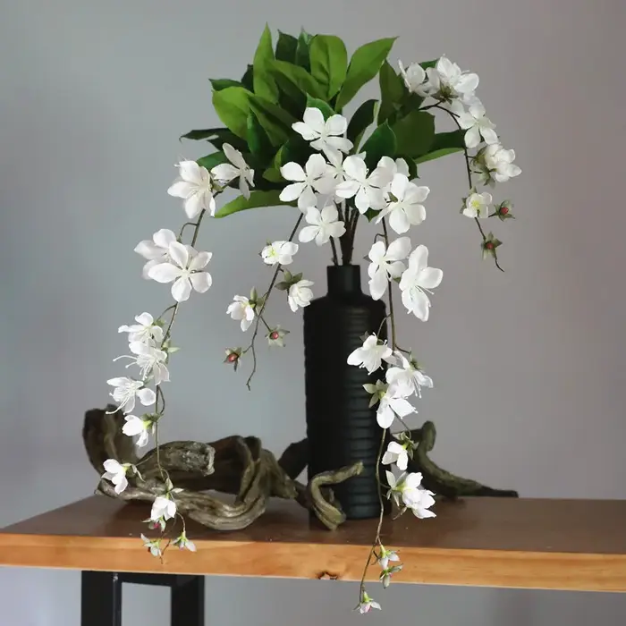 Fleurs de Jasmin Artificielles pour Décoration de Maison