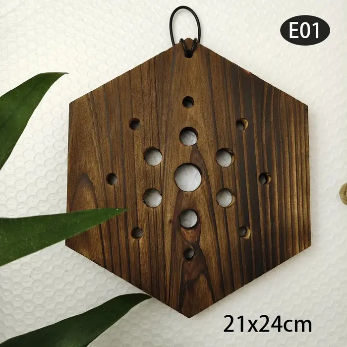 Nouvelle Planche Murale en Bois pour Plantes