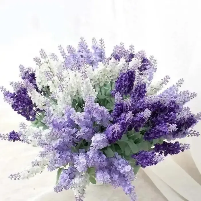 1 Bouquet de fleurs artificielles de lavande