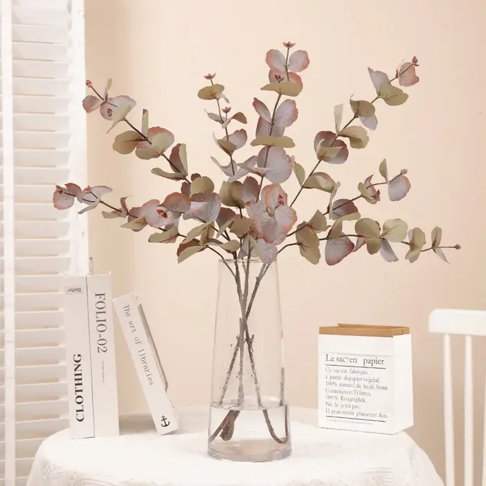 Branche d'arbre d'eucalyptus artificielle