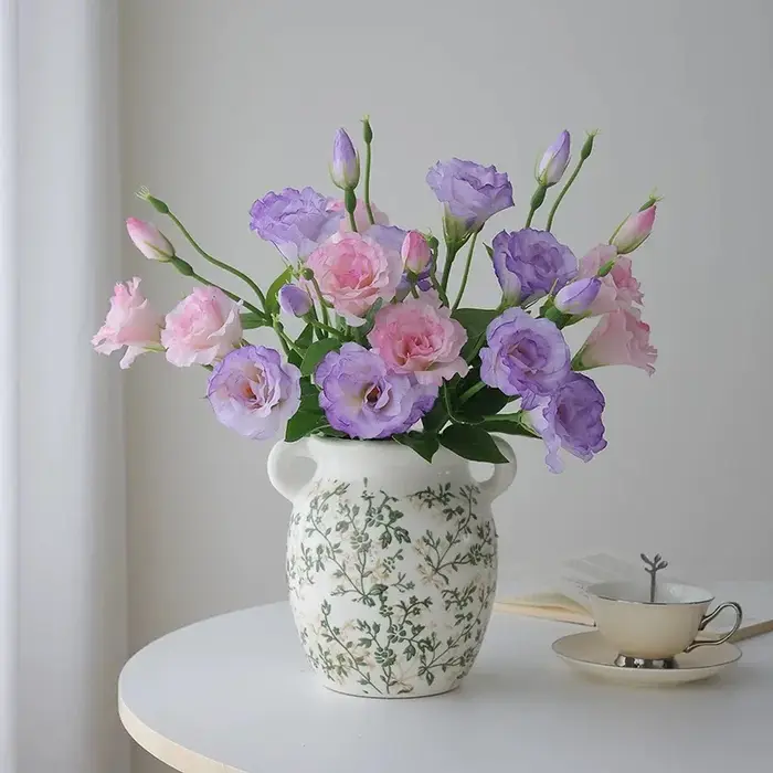 Fleurs de lisianthus artificielles