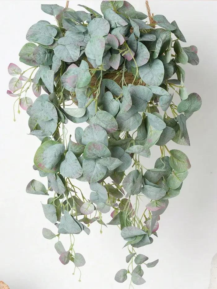 Plantes artificielles en rotin d'eucalyptus