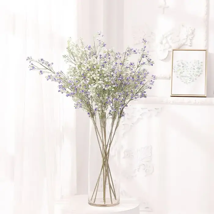 Fleur artificielle plante gypsophile offres spéciales mariage bouquet de mariée noël maison festival bricolage cadeau décoration photographie accessoire