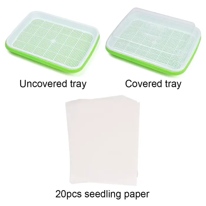 Plateau de culture hydroponique en papier pour pépinière