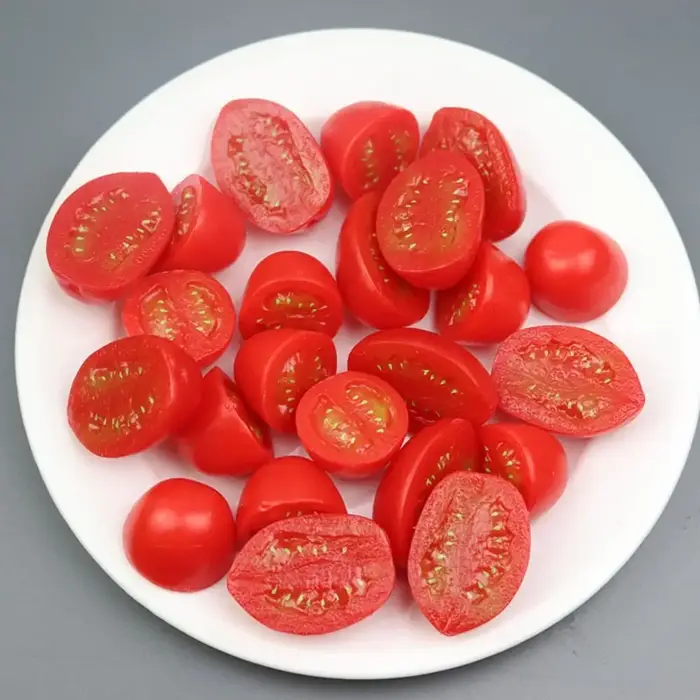 Légumes artificiels cerise tomate modèle alimentaire accessoires décoratifs faux réaliste Simulation fruits décor à la maison 10 pc/lot
