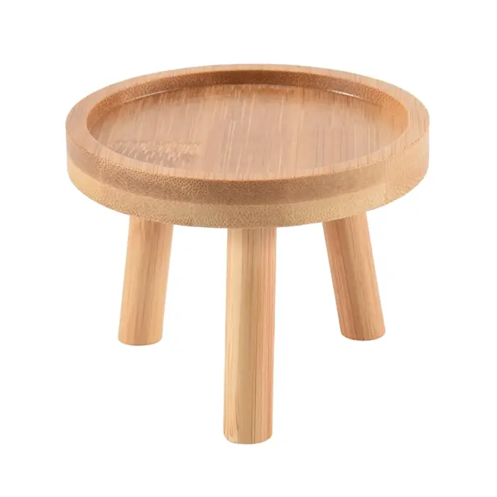 Support de plante en bois pour intérieur et extérieur