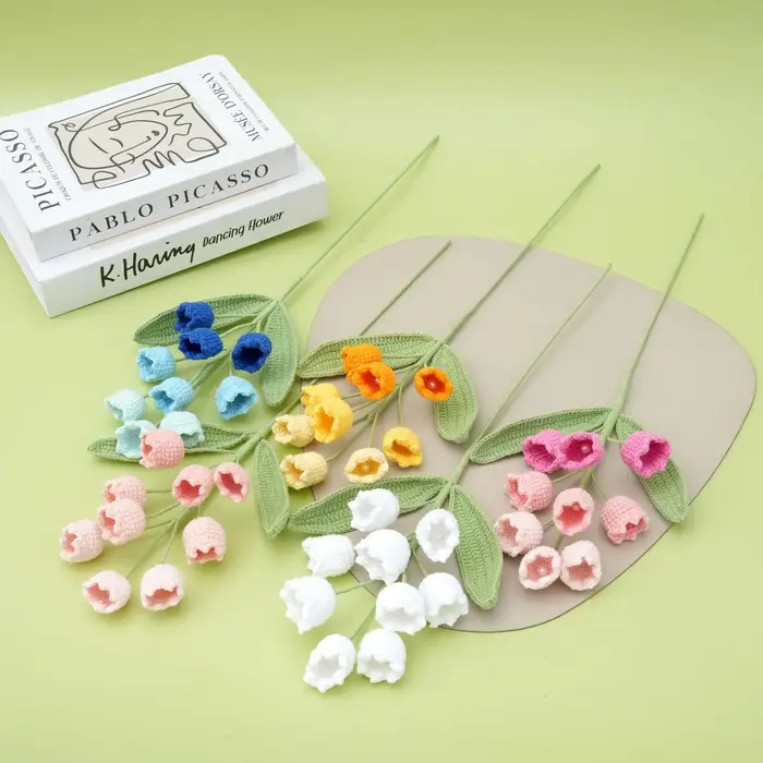 Bouquet de fleurs au crochet