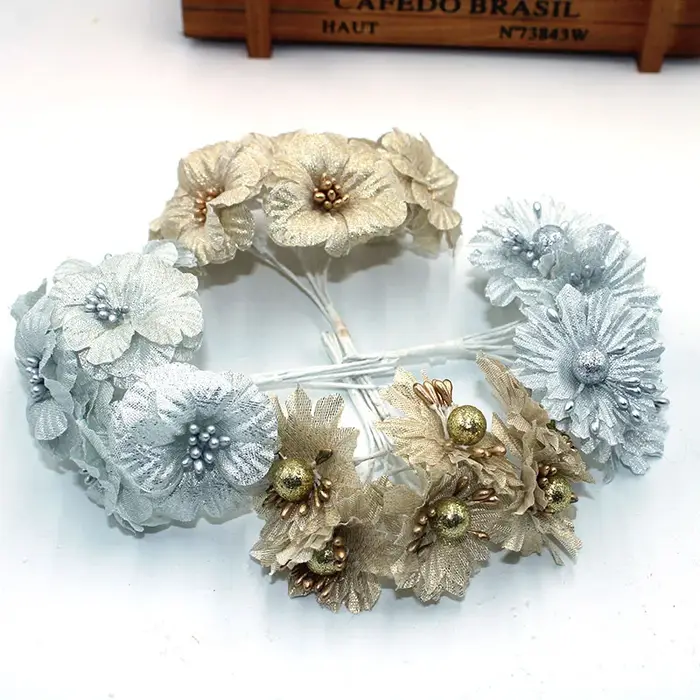 Bouquet de fleurs de cerisier artificielles