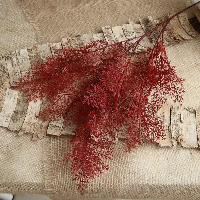 Fleurs artificielles en plastique pour décoration de fond