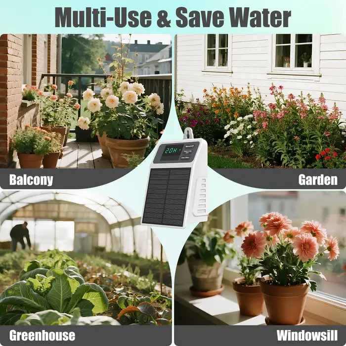 Système d'irrigation automatique solaire pour plantes