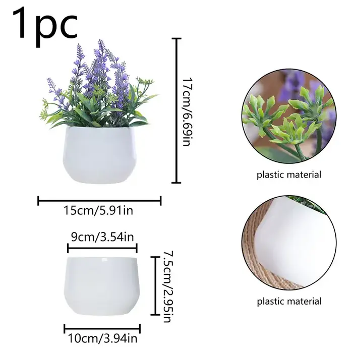 Simulation de plantes en pot