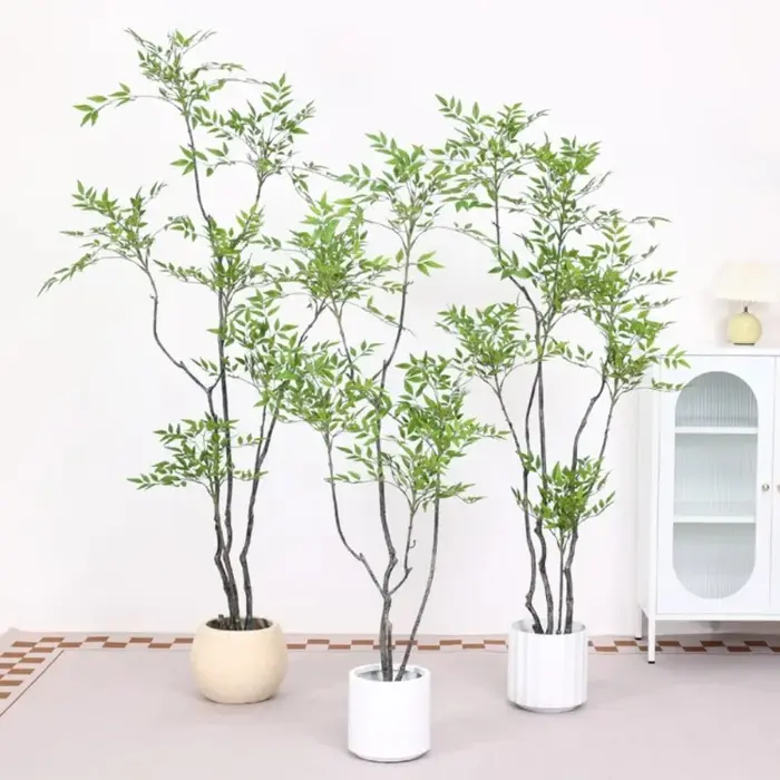 Plantes artificielles Nandina de 75 à 110 cm de hauteur