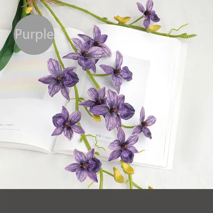 Fleur d'orchidée artificielle pour la décoration de la maison
