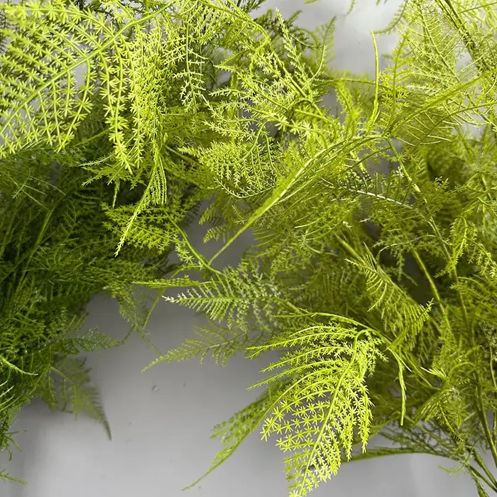 Plantes artificielles d'asperges à longue branche de 114cm
