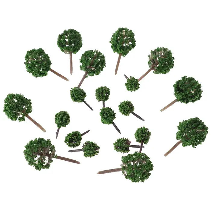 Arbres modèles de fleurs en forme de boule