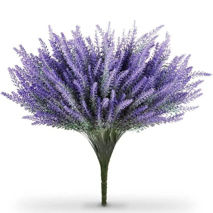 Fausses fleurs de lavande artificielles