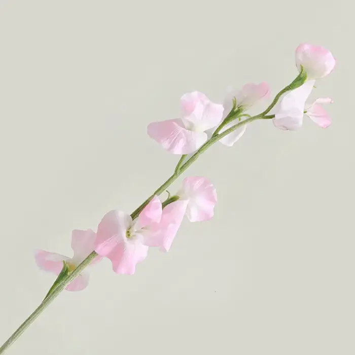 Fleurs artificielles de fleur de pois de Simulation, fausse plante pour la maison, décoration de Tab