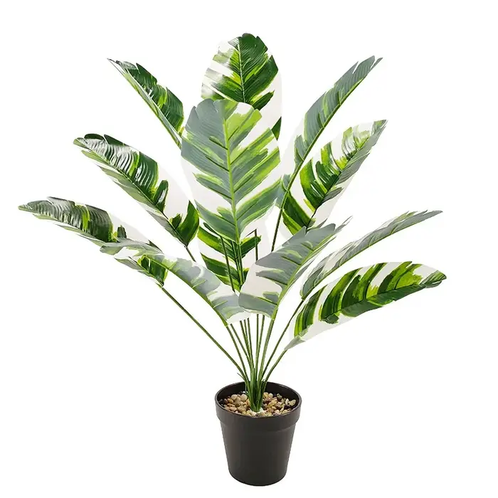 Plantes artificielles en pot simulées de palmier de 65cm