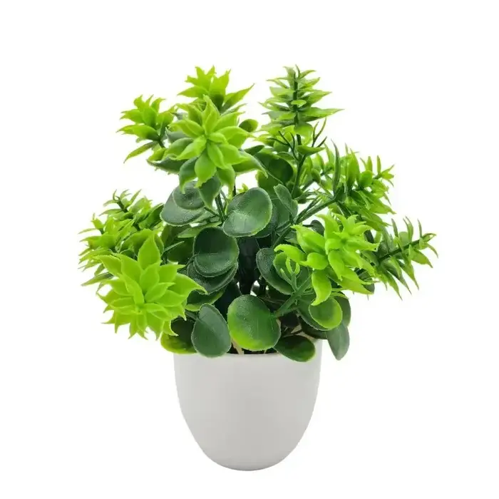 Plante artificielle avec Pot en plastique