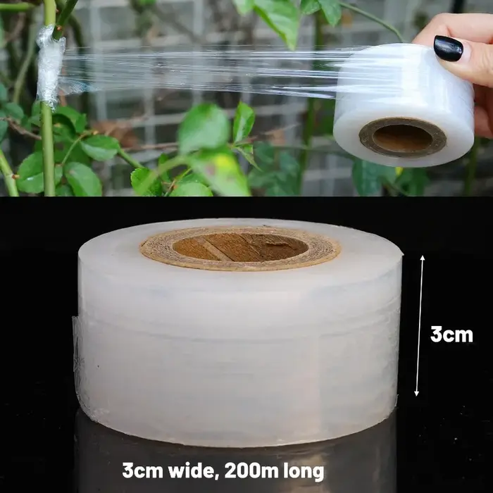 Ruban de greffage extensible pour plantes