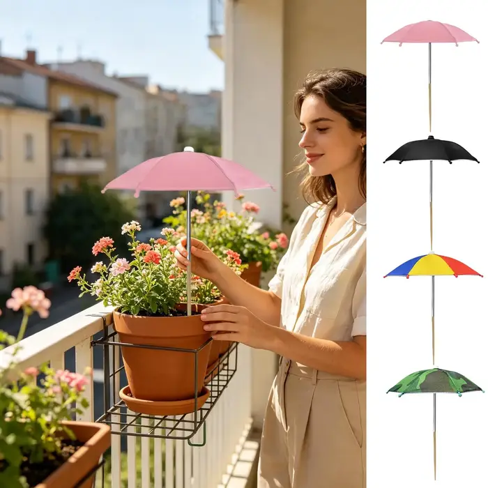 Parasol de protection UV pour plantes