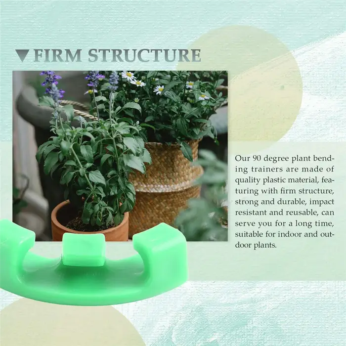 HLES 36 pièces entraîneur de plantes à 90 degrés pour l'entraînement à faible Stress Clips de pliage