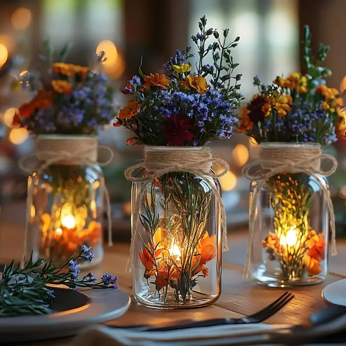 Vases en verre Vintage, fleurs claires, bouteille de fleurs nordique, plantes rétro, pot en verre pour ferme, décoration de mariage, décoration de maison