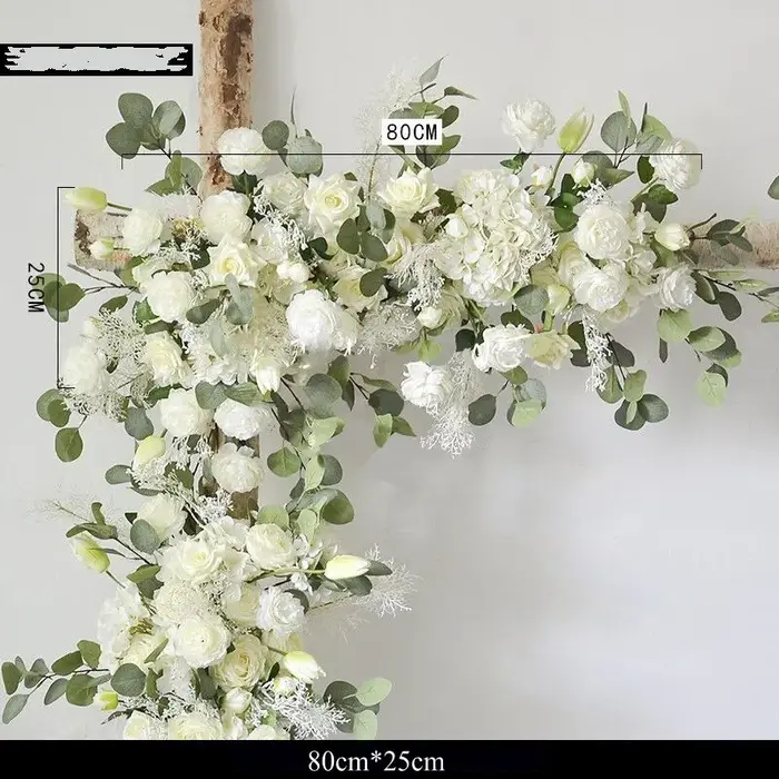 NucleoFor-Arche de Fleurs Artificielles pour Décoration de Mariage, Accessoire de Photo, Fond Floral