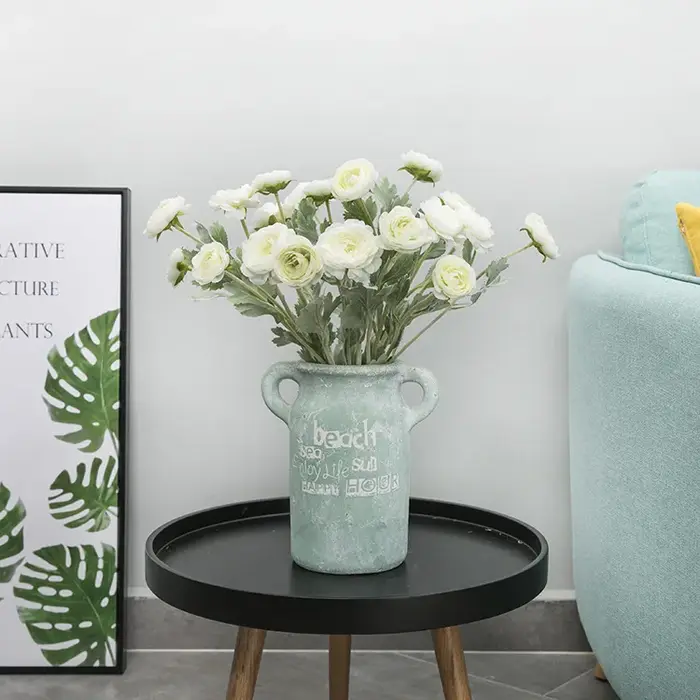 5 Pc/lot Faux flocage rosée Lotus fleur de soie pour la décoration de la maison Bouquet de mariage fleurs artificielles Roses fête Table décor Flore
