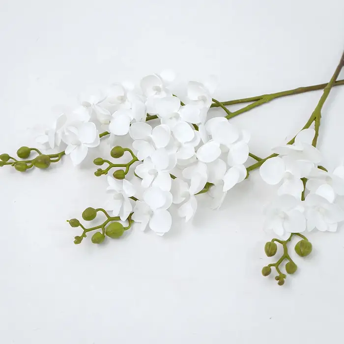 Fleur d'orchidée en soie