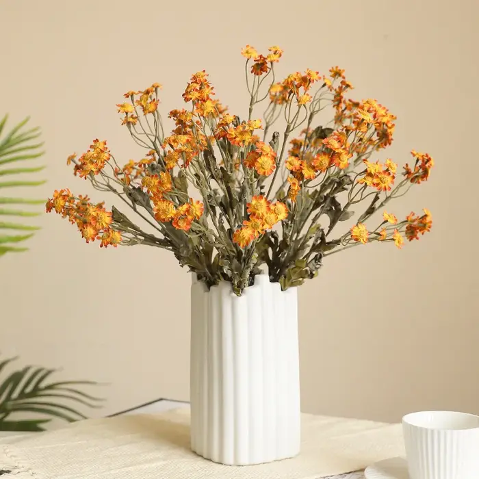 Marguerite de camomille artificielle d'automne de 20.9 pouces