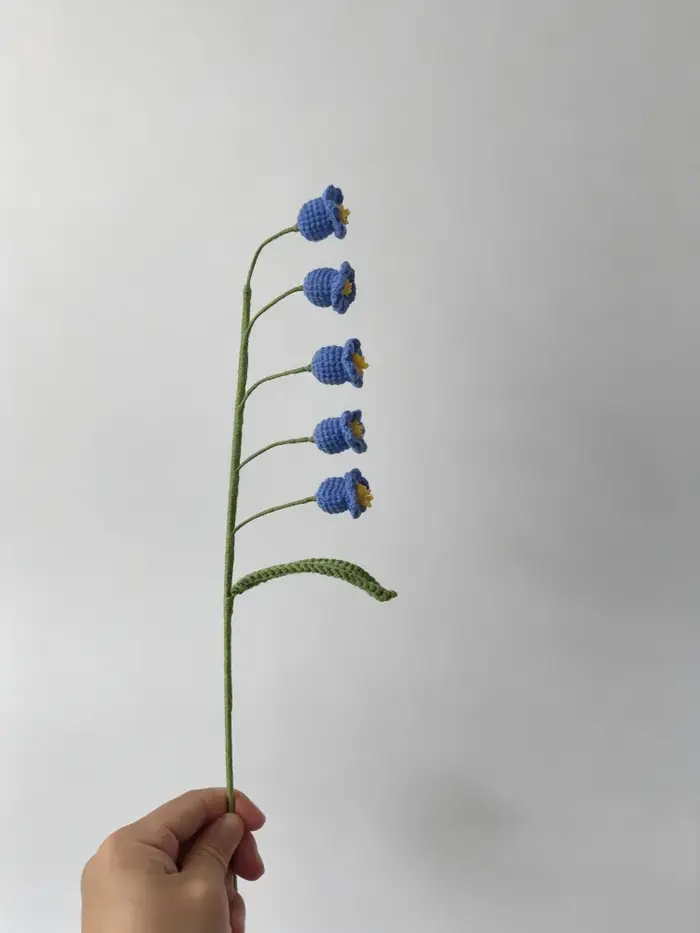 Linglan-Bouquet de Fleurs Artificielles Fait à la Main