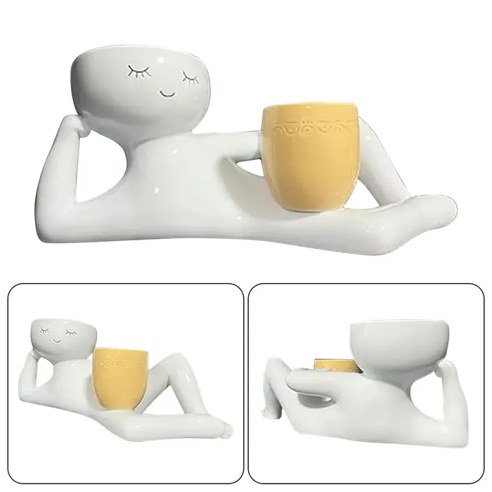 Pot de fleurs original Lazy Little Guy