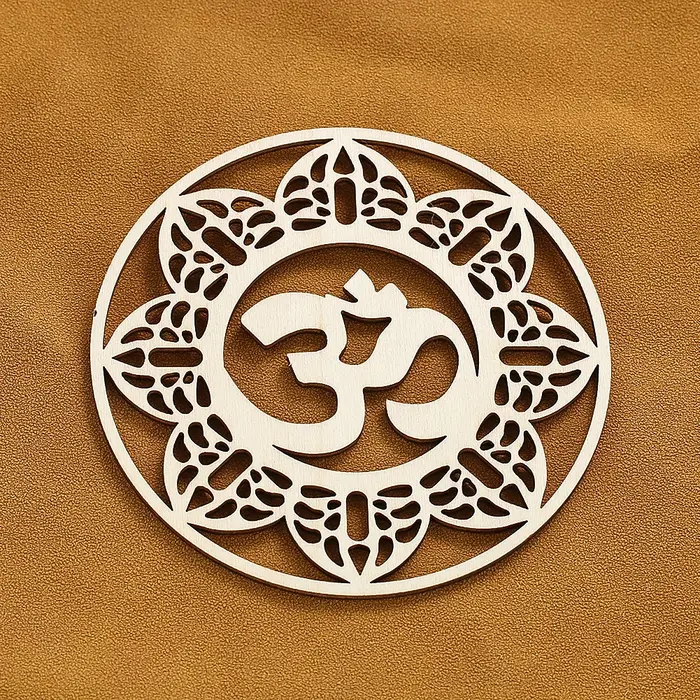 Mandala géométrie sacrée suspendue fleur en bois vie mur Art spirituel Yoga méditation Chakra cristal grille décor conseil dessous de verre