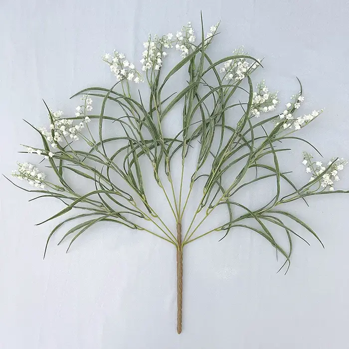 Feuille de plante verte artificielle