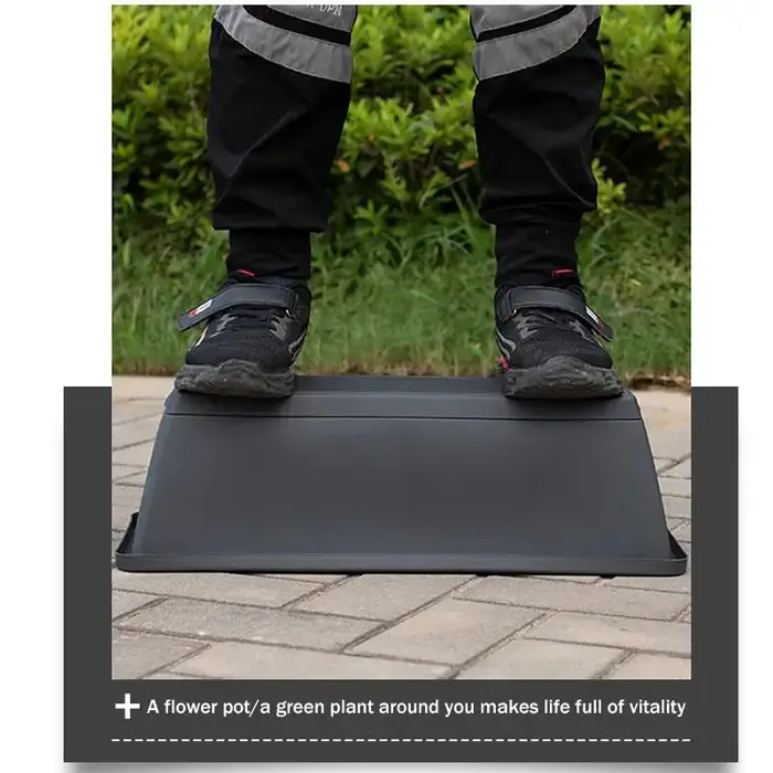 Pot de fleurs auto-absorbant avec base de drainage pour plantes d'intérieur
