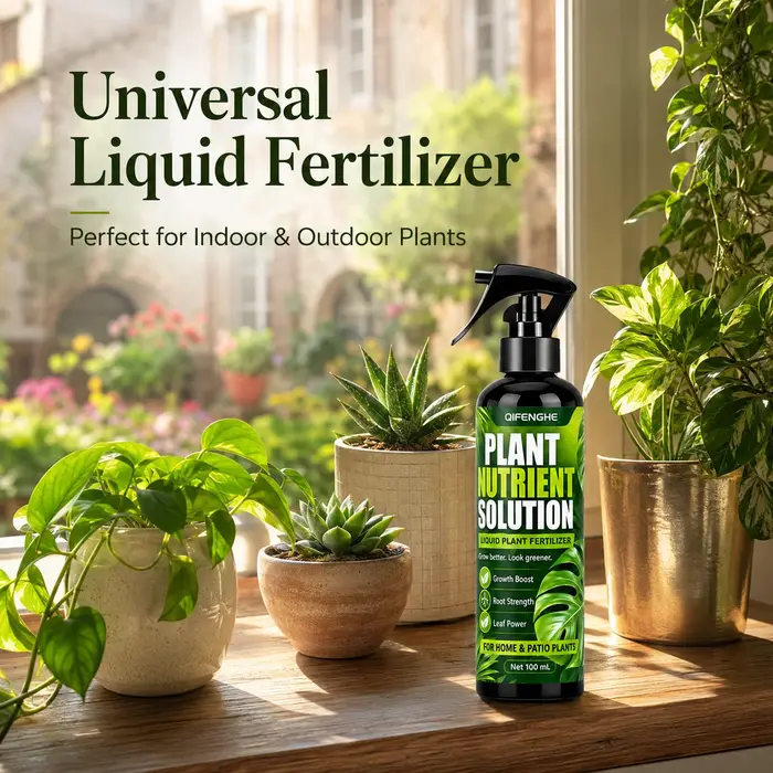 Engrais liquide pour plantes 100 ml, solution nutritive universelle pour plantes d'intérieur et d'extérieur en pot, soin de la croissance des racines et des feuilles, santé des plantes