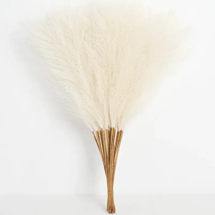 Bouquet de fleurs artificielles Pampas, 10 pièces, 55CM, fausse plante pour la décoration de la mais