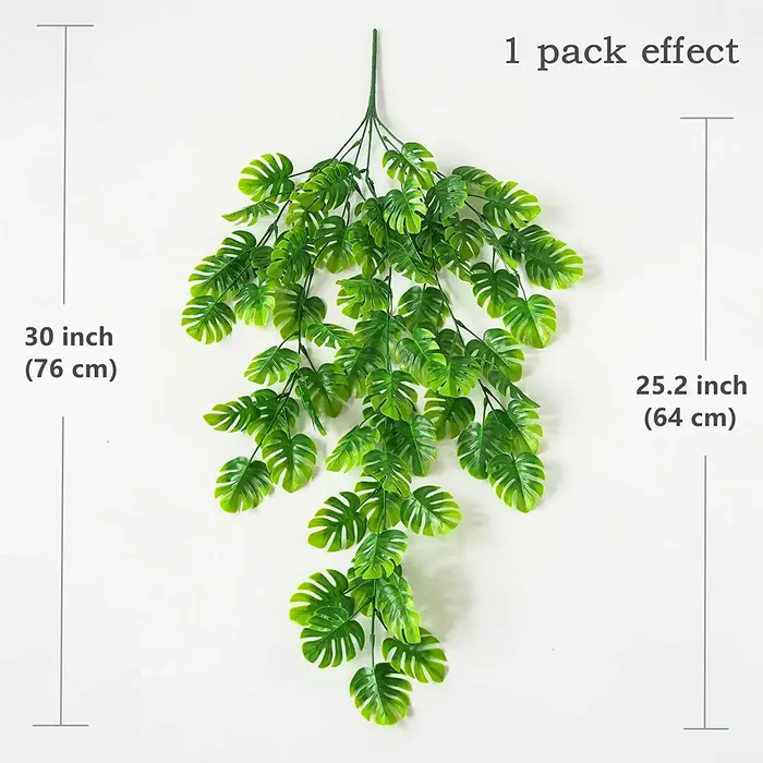 Plante de Vigne Artificielle, Fausses Feuilles de Palmier, Lierre, Enge