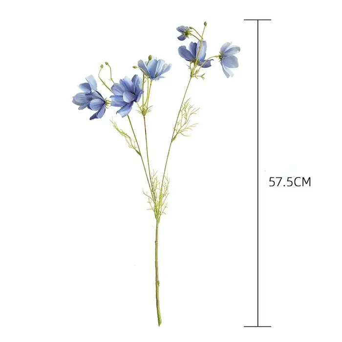 Branche de fleurs artificielles Cosmos Gesang